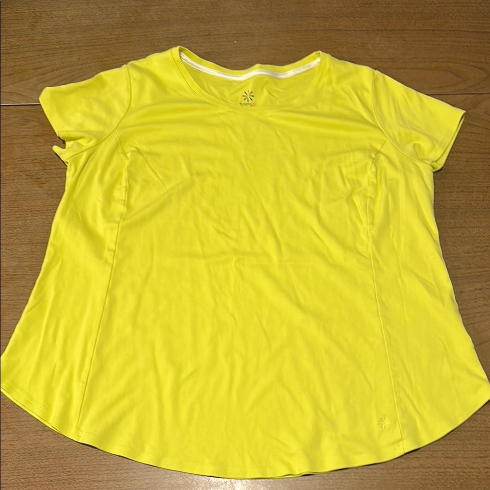 Isaac Mizrahi Live! Essentials Yellow Women's Top 3x